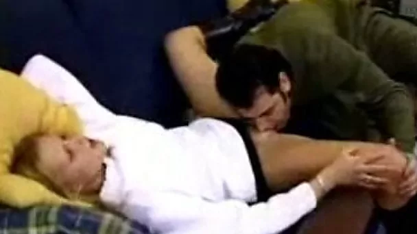 Young blonde neighborhood slut works on my juicy dick