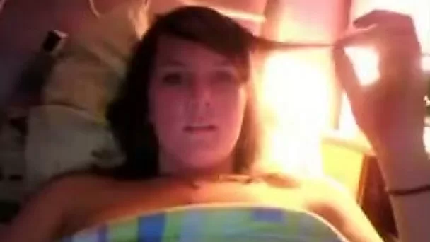 Hefty teen finger fucks her pussy for me with no shame