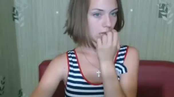 Sexalicious teen skank showing big natural boobies in amateur clip