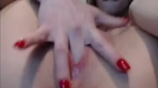 Nasty redhead teen fingering wet pussy in amateur homemade video