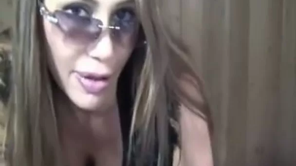 Raunchy mistress taking advantage over me in super hot homemade BDSM video