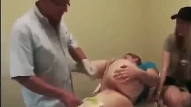 A bit of Brazilian waxing with a kinky light haired volunteer