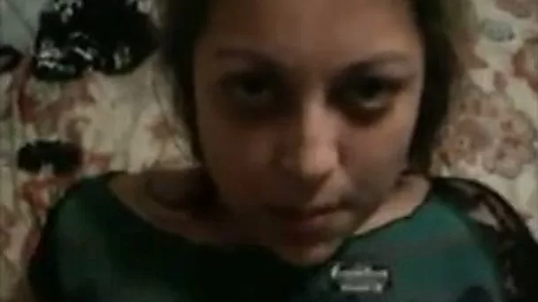 Slutty chubby faced wife gets nailed missionary style on the bunk bed
