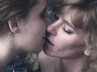 Couple of curvy lesbian milfs play with each other's wet cunts