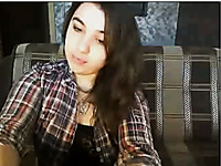 Hot webcam sexploitress flashes her huge boobs