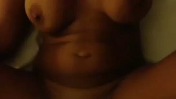 Busty sexy amateur babe of my buddy enjoys when his dick penetrates her deep