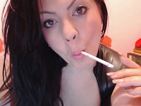 I hate cigarettes but I love this busty webcam model