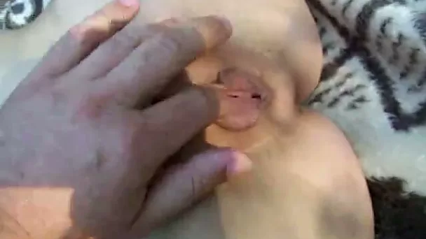 My girlfriend spreads legs wide open and I finger fuck her pussy