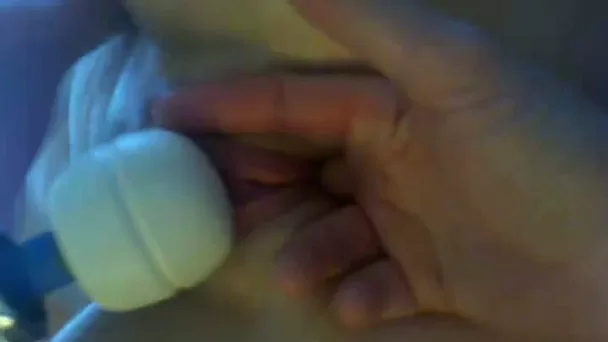 My wife enjoy vibrator birthday gift and my fingers
