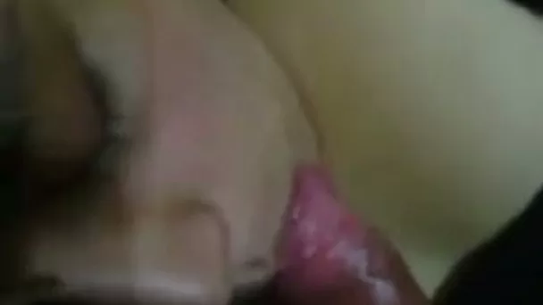 Closeup video of my girlfriend sucking my red juicy dick