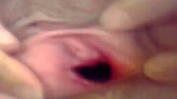 Check out all natural long haired brunette gets pussy fingered a bit