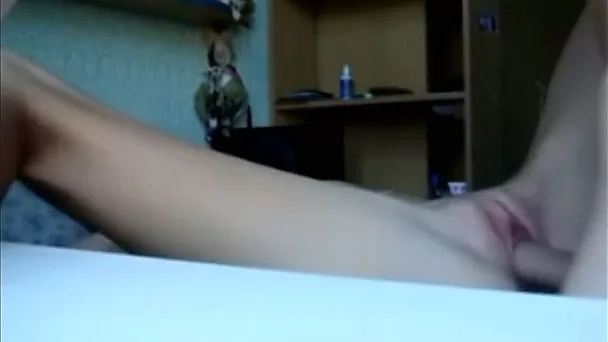 My buddy's strong long cock penetrates hungry wet pussy of his babe