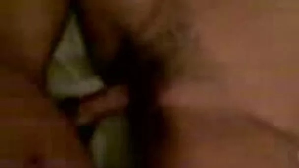 Big titted Asian babe with hairy pussy is moaning loud when I fuck her missionary style