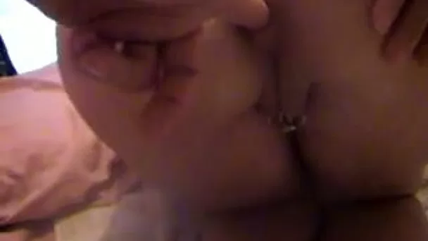 Poking my busty teen babe in the ass and fucking her hard