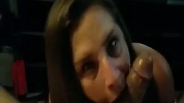 Lustful amateur Latina girlfriend cannot stop sucking such a delicious cock