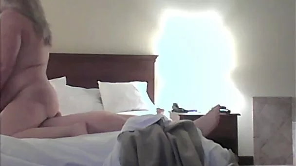 Cute chubby and big breasted auburn wife of my neighbor loves riding cock