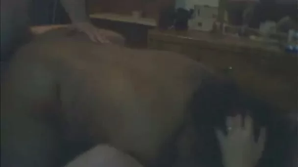Voluptuous brunette mature gets her pussy eaten in pose 69 in 3some sex clip