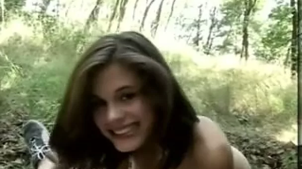 We love to go for a walk in the woods and we love to fuck