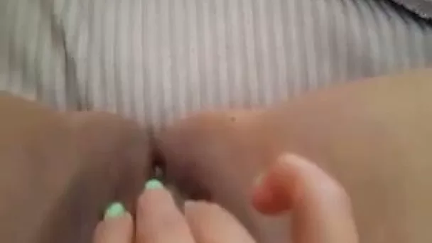 Whore loves to film herself masturbating and she loves the POV angle