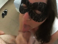 My sex starved masked wife knows how to make me love her much more
