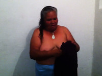 Mature fat ugly grey haired nympho kinda stripteases on the camera