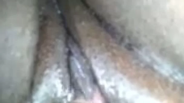 Closeup masturbation show of dark skinned housewife of my buddy