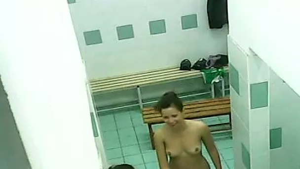 This might be one of the hottest hidden shower videos ever made