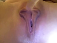 Using my GF's favorite sex toy to make her cum in front of the camera