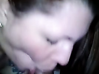 Horny amateur bitch is picked up for some kinky oral sex
