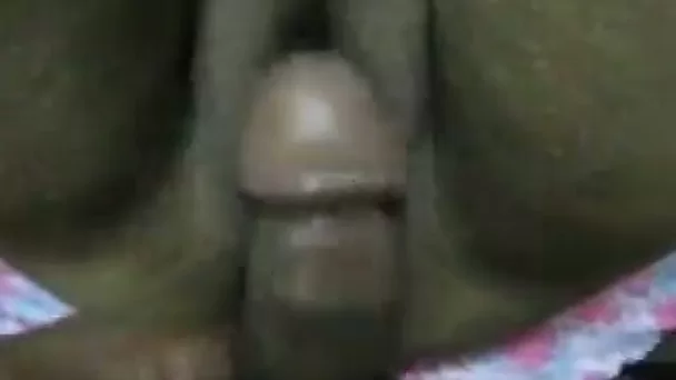 Just a horny bootylicious ebony lady fucking her man