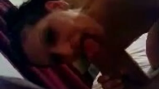 Luscious Bulgarian babe gives me decent blowjob and get huge facial cumshot