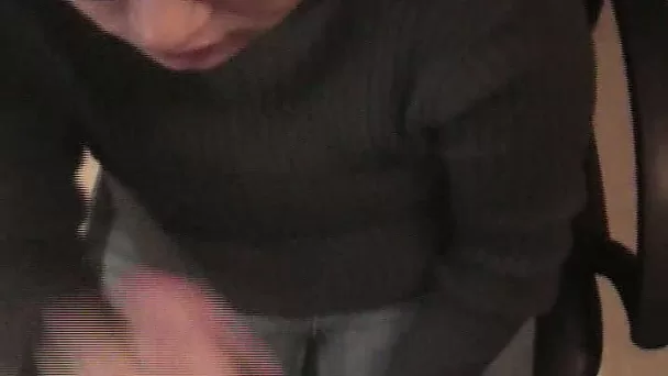 This amateur slut deepthroats like a champ and she is not shy