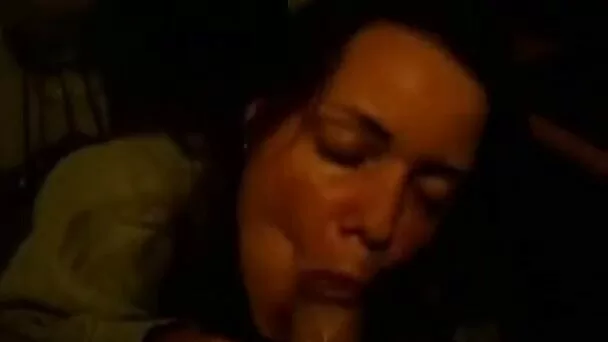 Perky Romanian whore is sucking my big dick deepthroat. POV