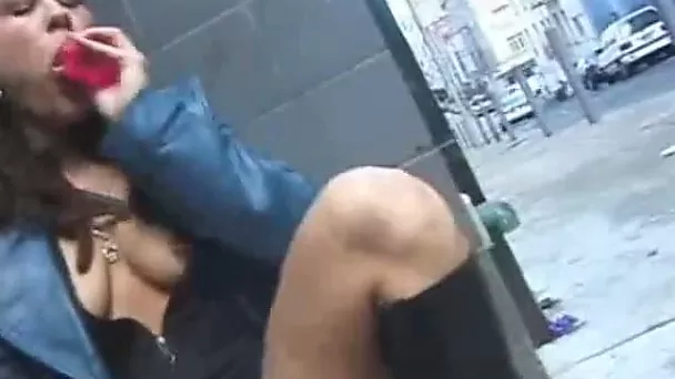 I am an exhibitionist and I love masturbating in public