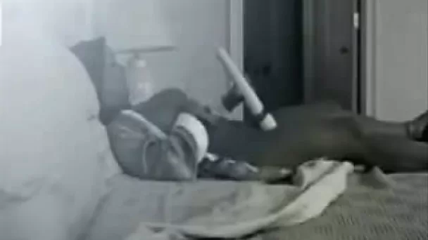 I tickle my luscious pussy with my favorite vibrator