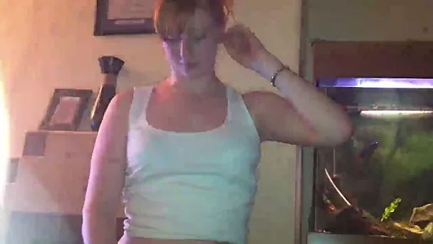 Submissive red-haired whore oral fucks my strain dick in pov