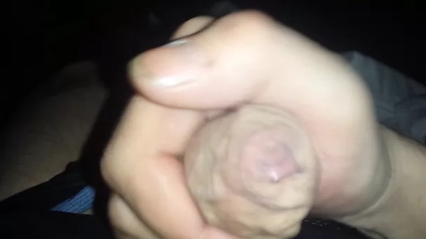 My horny boyfriend is enjoying every single minute of his solo session