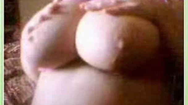 Big mature girl exposes me her massive milky tits on webcam