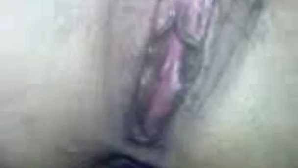 Wife's hairy pussy soaks like hell but i fuck her tight booty hole