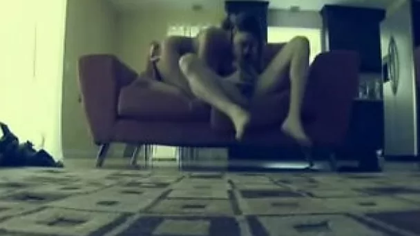 My Serbian girlfriend rode my cock when her parents were on vacation