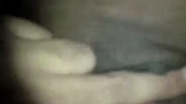 Nasty chick masturbates dark pussy closeup video