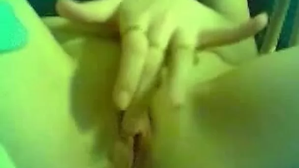 Watch my lascivious GF masturbating for me on webcam