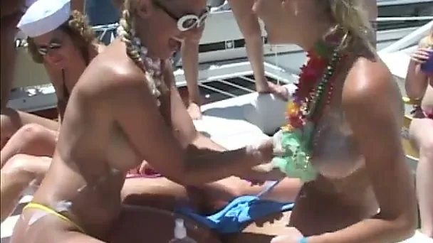 Here's what happens when naughty party sluts get together for some naughty fun
