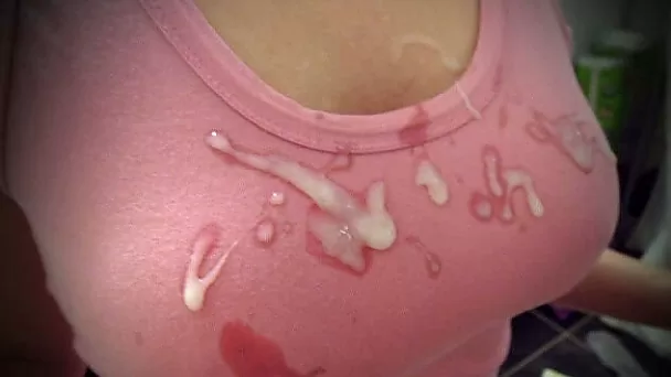 GFs with Clothes Full of Sperm!