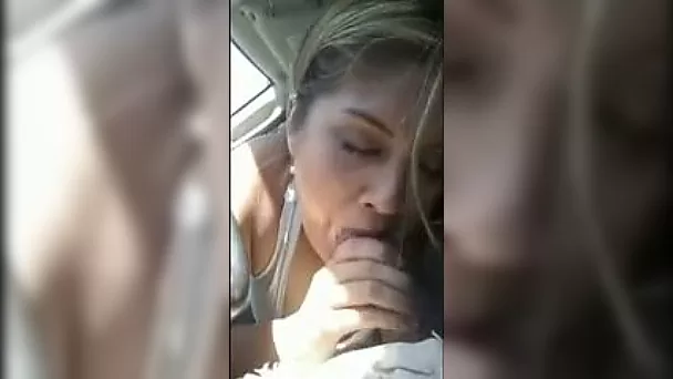 Really pleasant amateur blowjob guru sucks my dick in my car