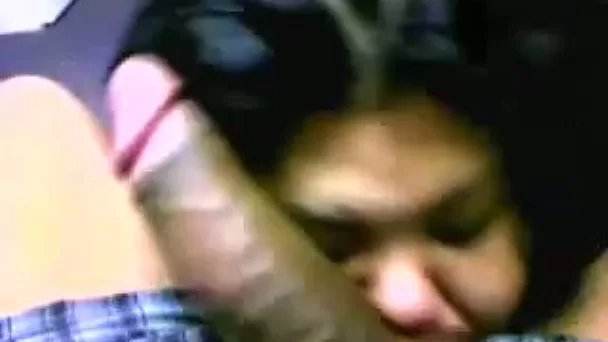 Cute and fat Asian milf is so horny for big black dick