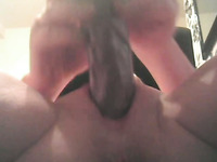 I made my puffy snatch so wet with this nice dildo