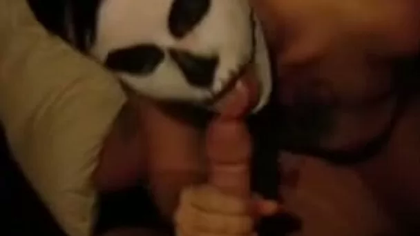 Scull faced bitch gives me the hottest blowjob of my life