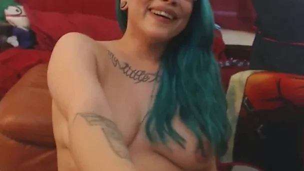 Pure Busty and Kinky Tattooed Emo