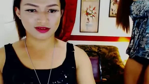 Horny Shemale Couple Do Mouth Fucking Action